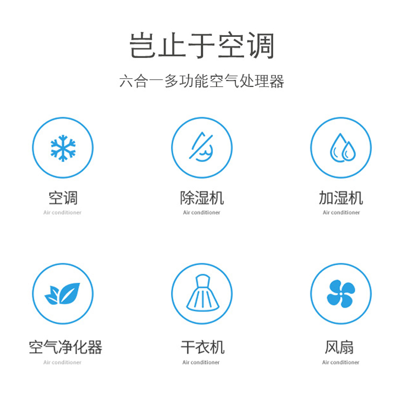 中金除湿机25L/天 除湿 空调 加湿 干衣 送风 空气净化 六大功能于一体 - 图片 6